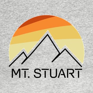 Mount Stuart Washington Retro T-Shirt